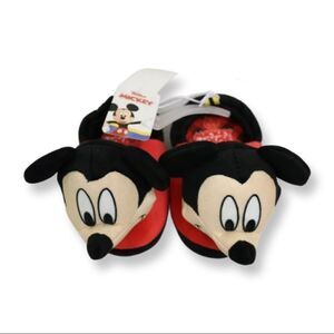 NWT Disney Kids Mickey Mouse Slippers